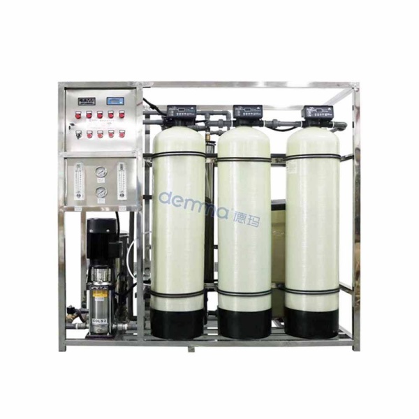 Stainless steel fully automatic reverse osmosis pump pure water treatment machine RO system water purification equipment