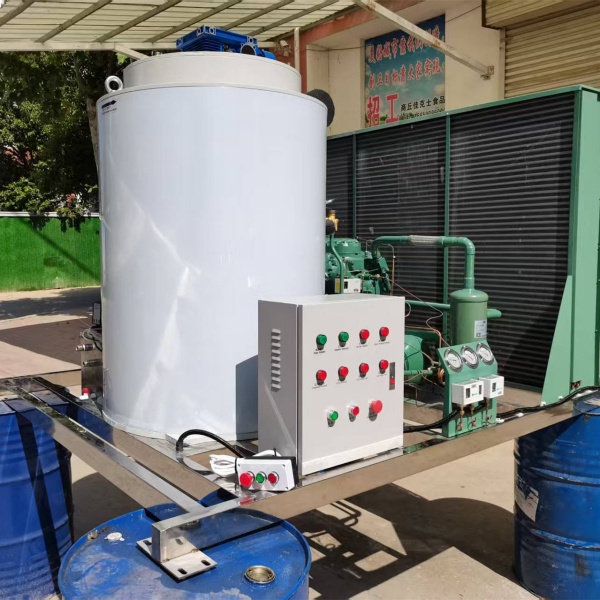Heavy Duty Electric Block Ice Maker CE Certified Commercial Ice Processing Machinery