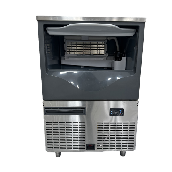 Automatic Ice Maker Machine with Bullet Ice Cubes and Water Tank