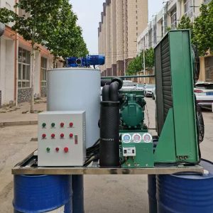 Vertical Electric Block Ice Maker Custom Mold Industrial Solid Ice Block Production Machine