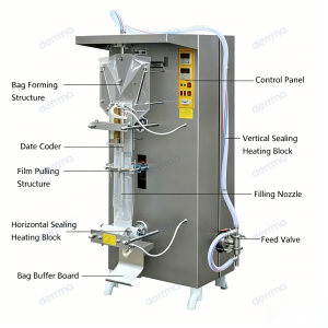 Automatic Vertical Reverse Osmosis Water Treatment Equipment with Smart Control