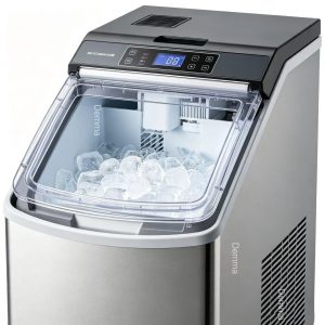 Self Cleaning Automatic Commercial Bullet Ice Maker Machine