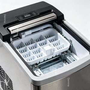 Vertical Full Auto Commercial Ice Maker for Food Processing Plant