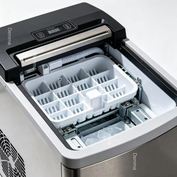 Vertical Full Auto Commercial Ice Maker for Food Processing Plant