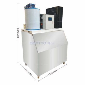Intelligent PLC Controlled Fully Auto Industrial Grade Flake Ice Production Machine