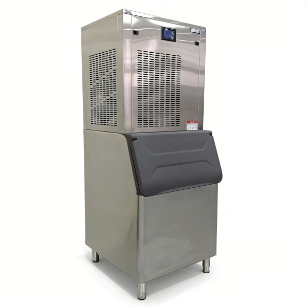 Fully automatic stainless steel air cooled commercial ice-making equipment