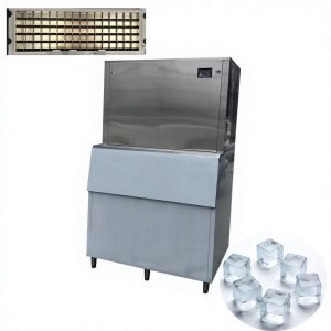 Fully Automatic Self-Discharging Clear Crystal Block Ice Machine 2 Ton Daily Output No Brine Industrial Ice Maker