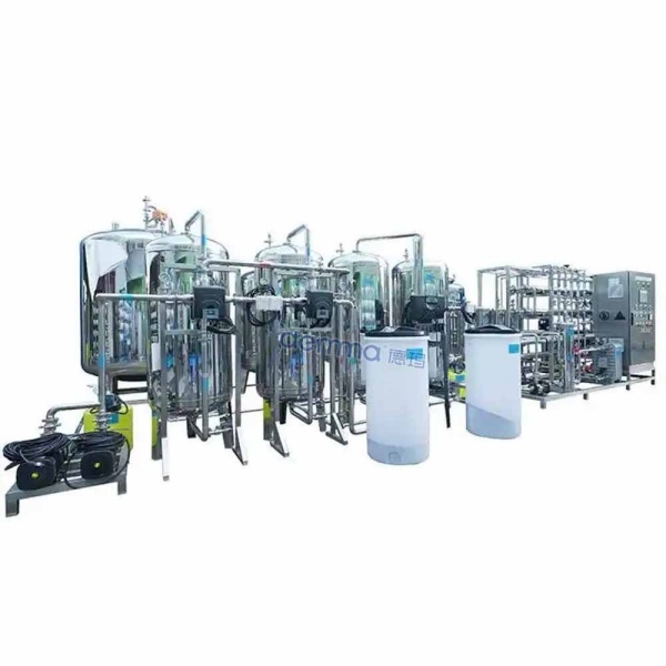 Medium Sized Fully Automatic Industrial RO Water Desalination Plant Commercial Reverse Osmosis Pure Water Making Machine