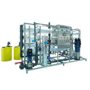Skid Mounted Large Capacity Industrial Reverse Osmosis Water Filter System Commercial Brackish Water RO Treatment Equipment