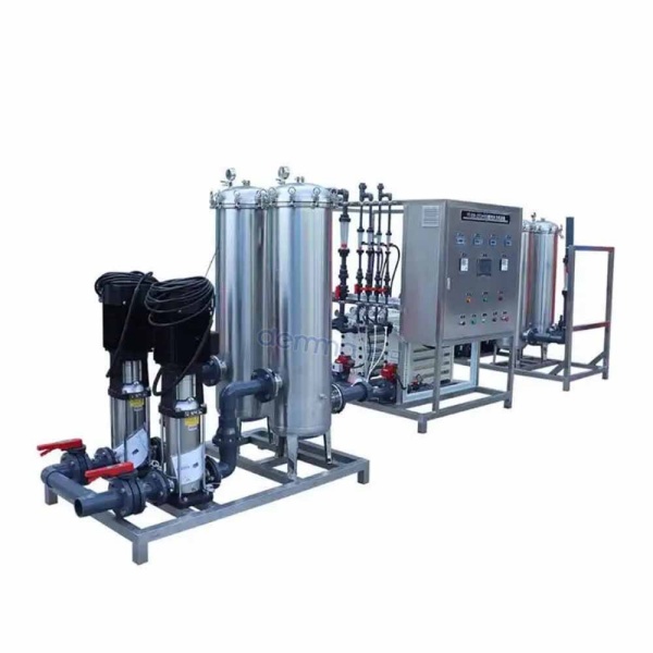 Vertical Integrated Medium Industrial RO Water Purifier Commercial Large Scale Reverse Osmosis Water Production Unit